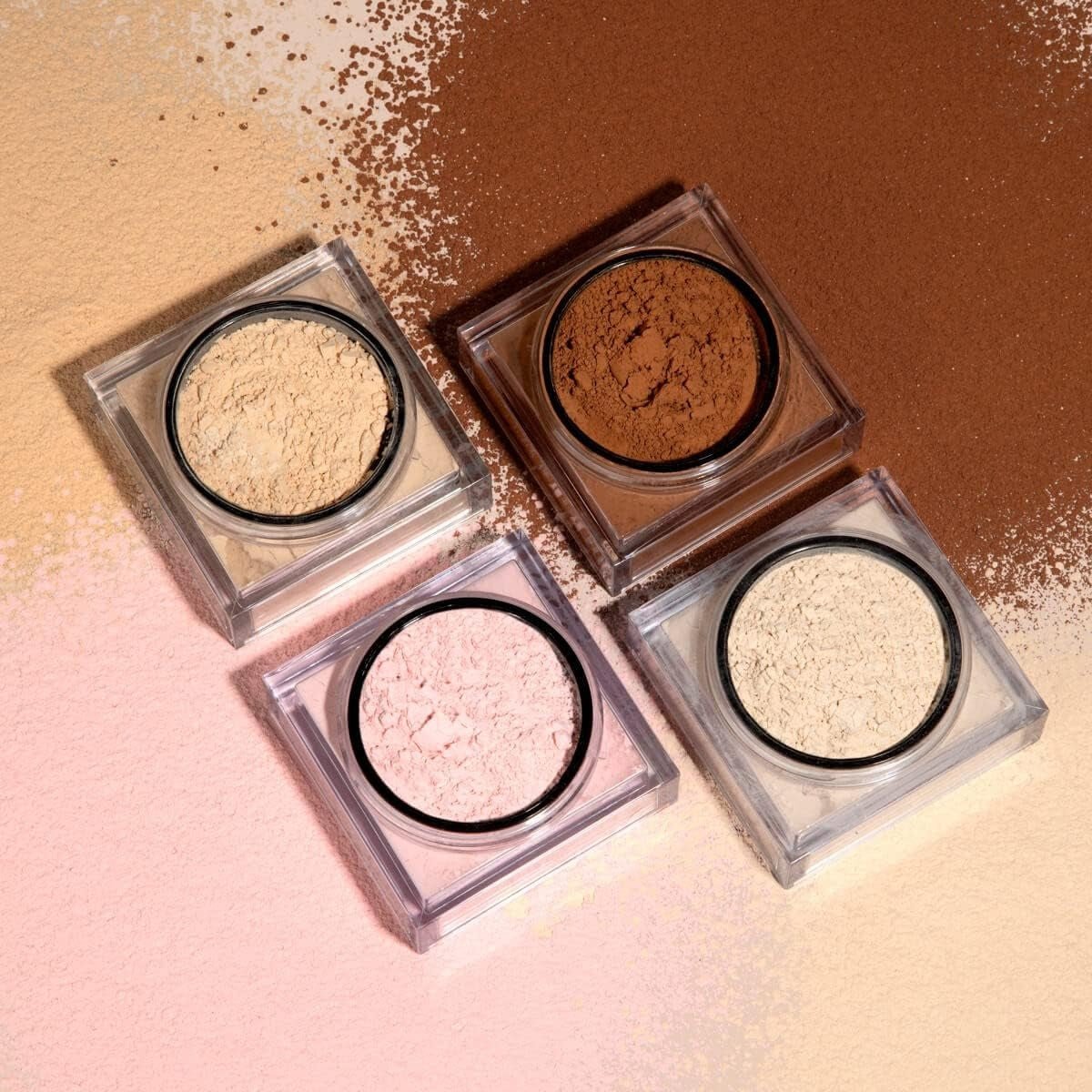 HUDA BEAUTY Easy Bake Loose Baking & Setting Powder Full Size - CHERRY BLOSSOM (Sheer Soft Pink) - EZ Routes LLC