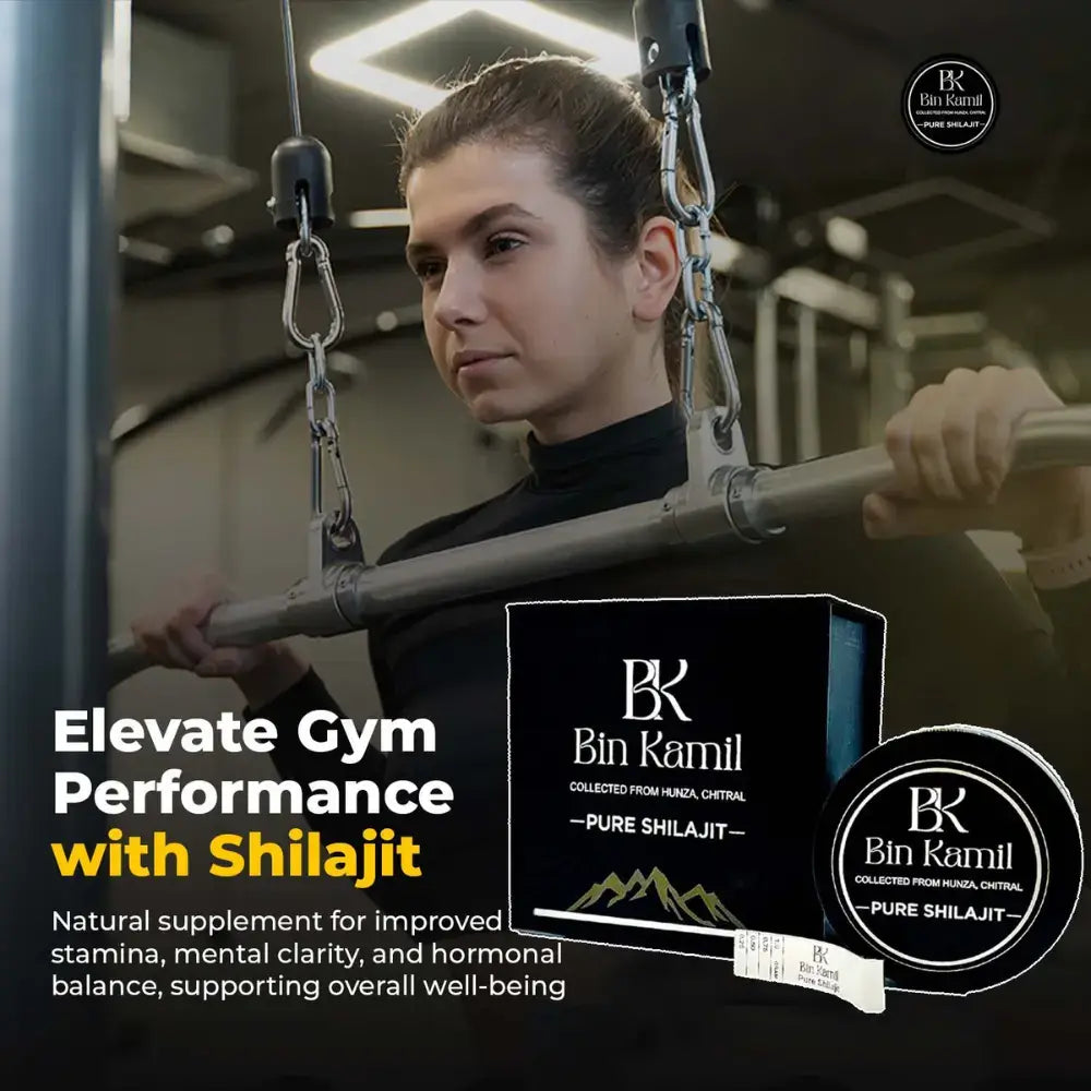 Bin Kamil Pure Shilajit Resin (25g) – Authentic Pure Himalayan Shilajit from Hunza & Chitral Mountains – Natural Energy, Strength & Vitality Booster (25g)