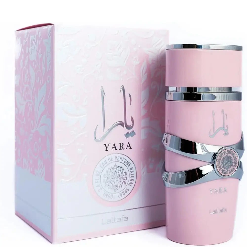 Lattafa Yara Eau de Parfum for Women – Elegant Amber Vanilla Scent, 100ml
