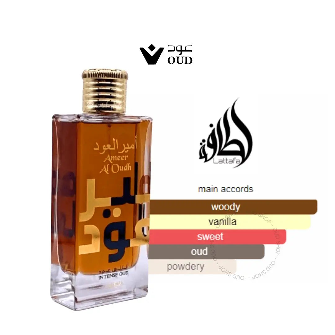 Ameer Al Oudh Intense by Lattafa – 100ml EDP for Men & Women