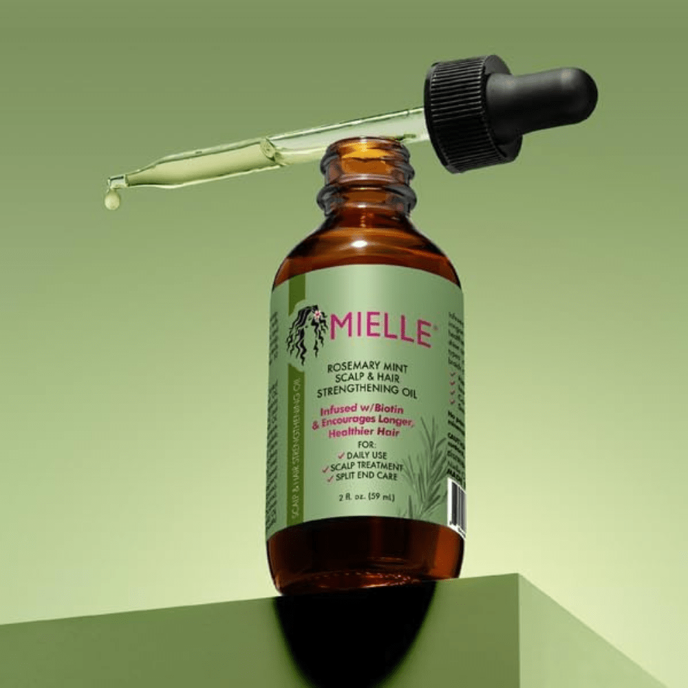 Mielle Organics Rosemary Mint Scalp & Hair Strengthening Oil for All Hair Types - EZ Routes LLC